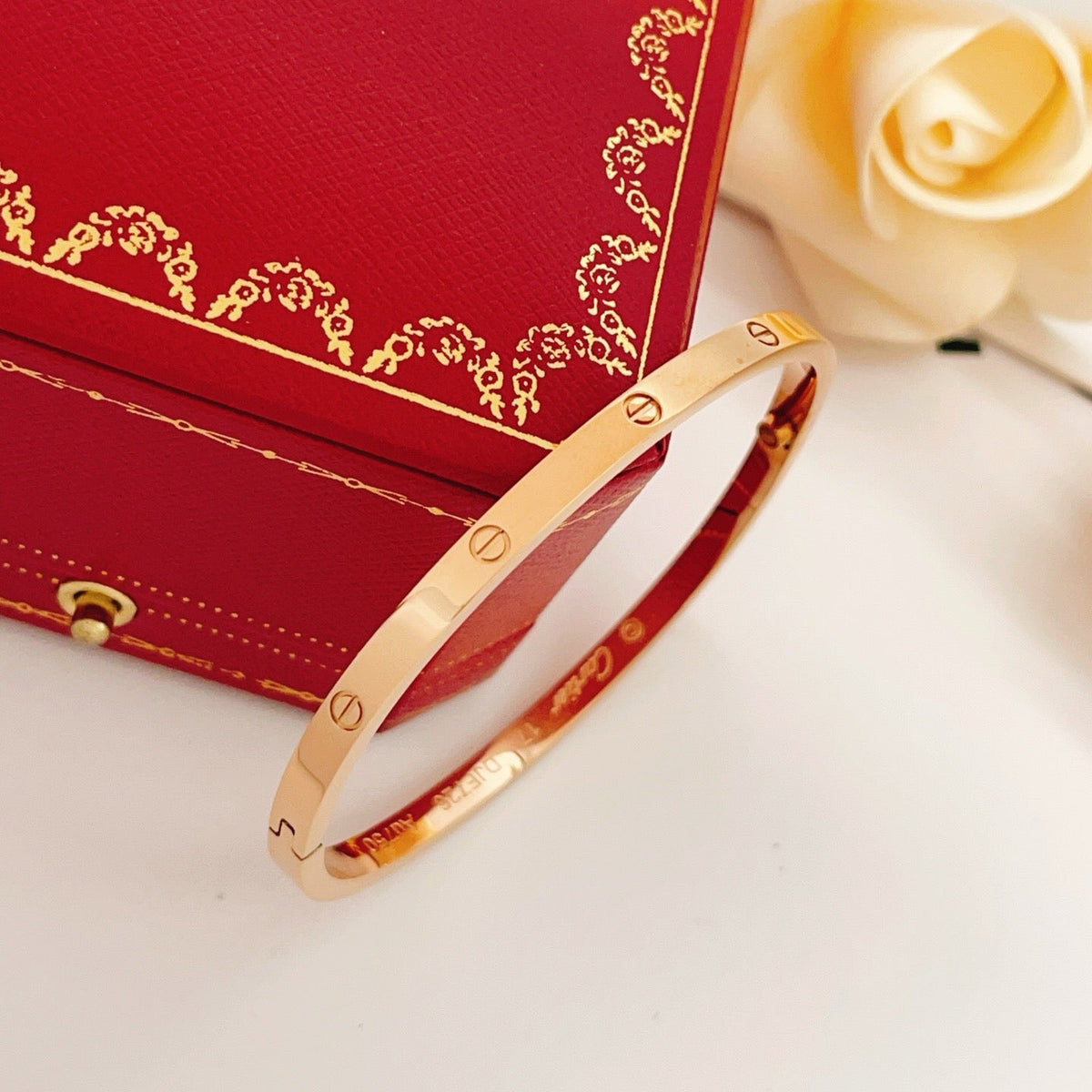 [⭐Corinne]LOVE BRACELET 3.65MM NO DIAMONDS
