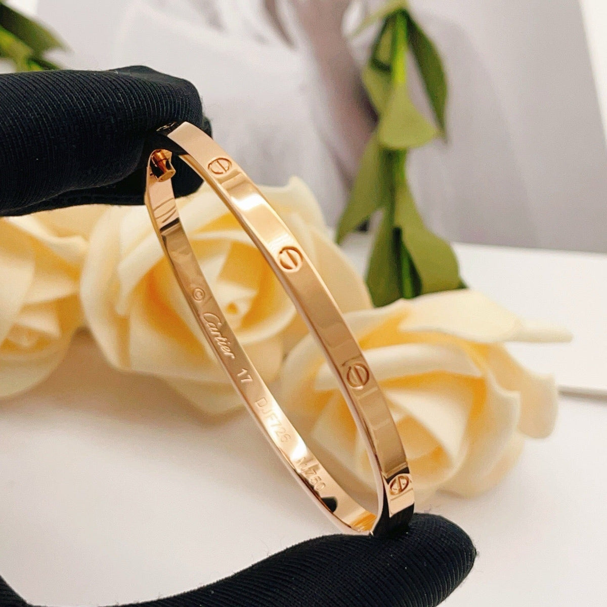 [⭐Corinne]LOVE BRACELET 3.65MM NO DIAMONDS