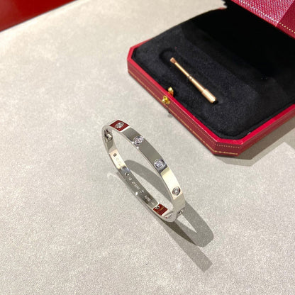 [⭐Corinne]LOVE BRACELET 6.1MM 10 DIAMONDS