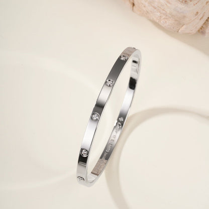 [⭐Corinne]LOVE BRACELET 3.65MM 10 DIAMONDS