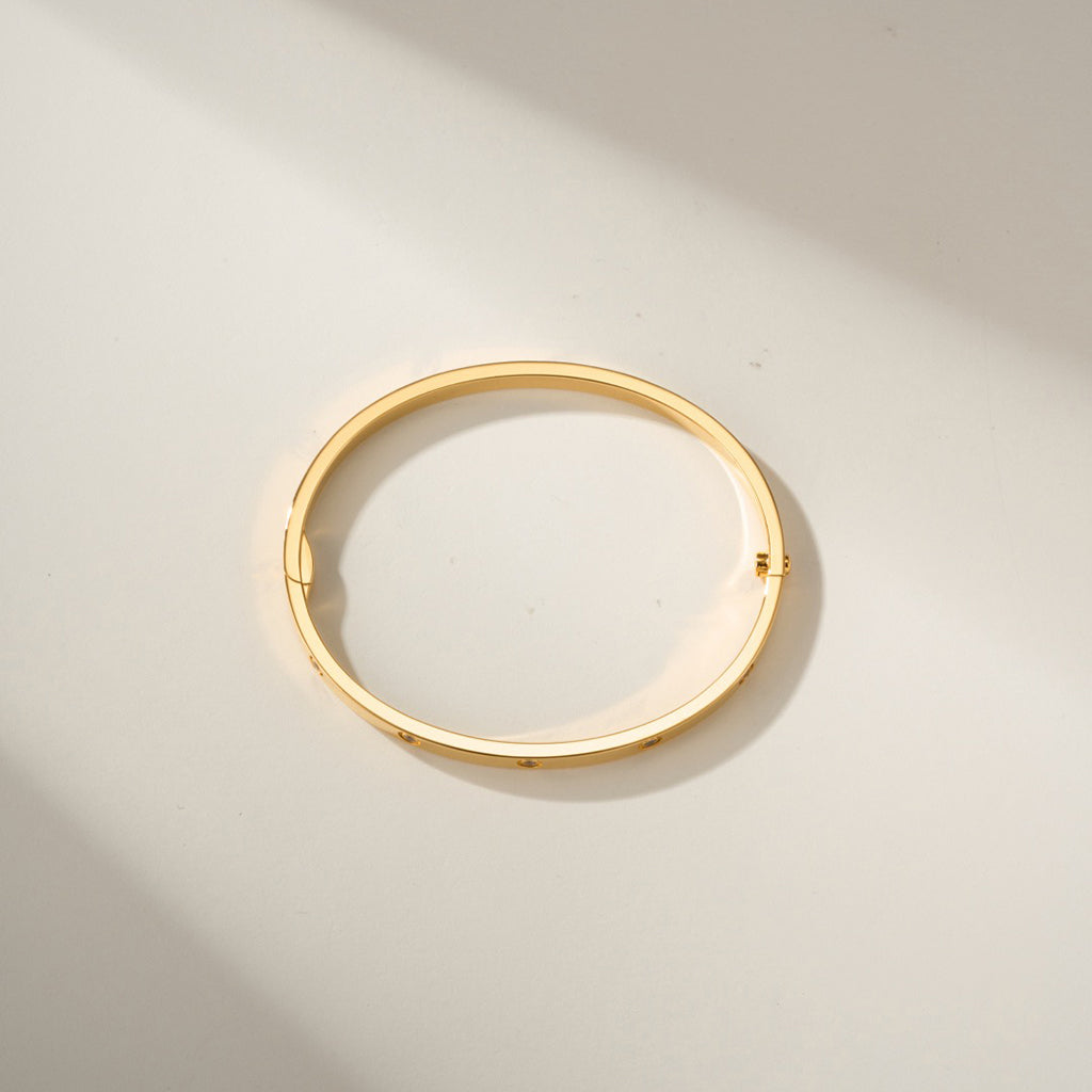 [⭐Corinne]LOVE BRACELET 3.65MM 10 DIAMONDS