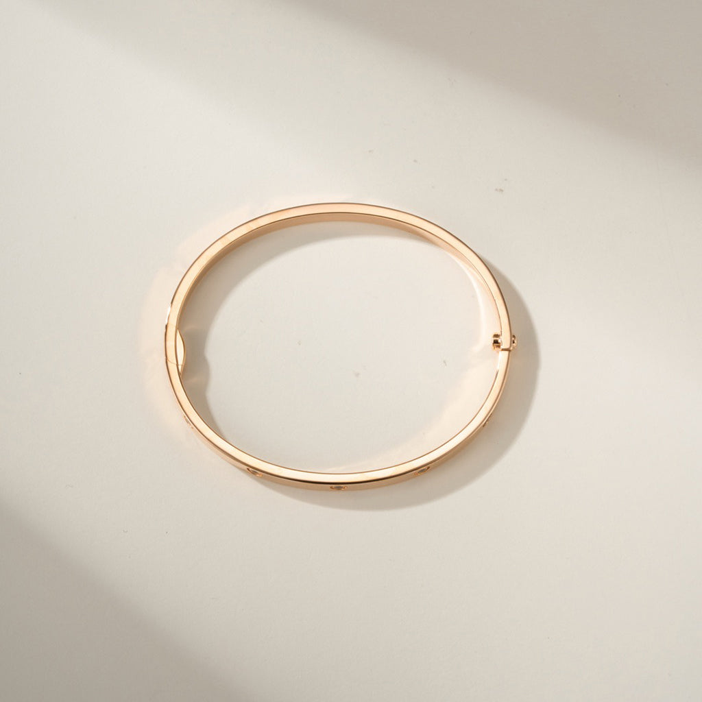 [⭐Corinne]LOVE BRACELET 3.65MM 10 DIAMONDS