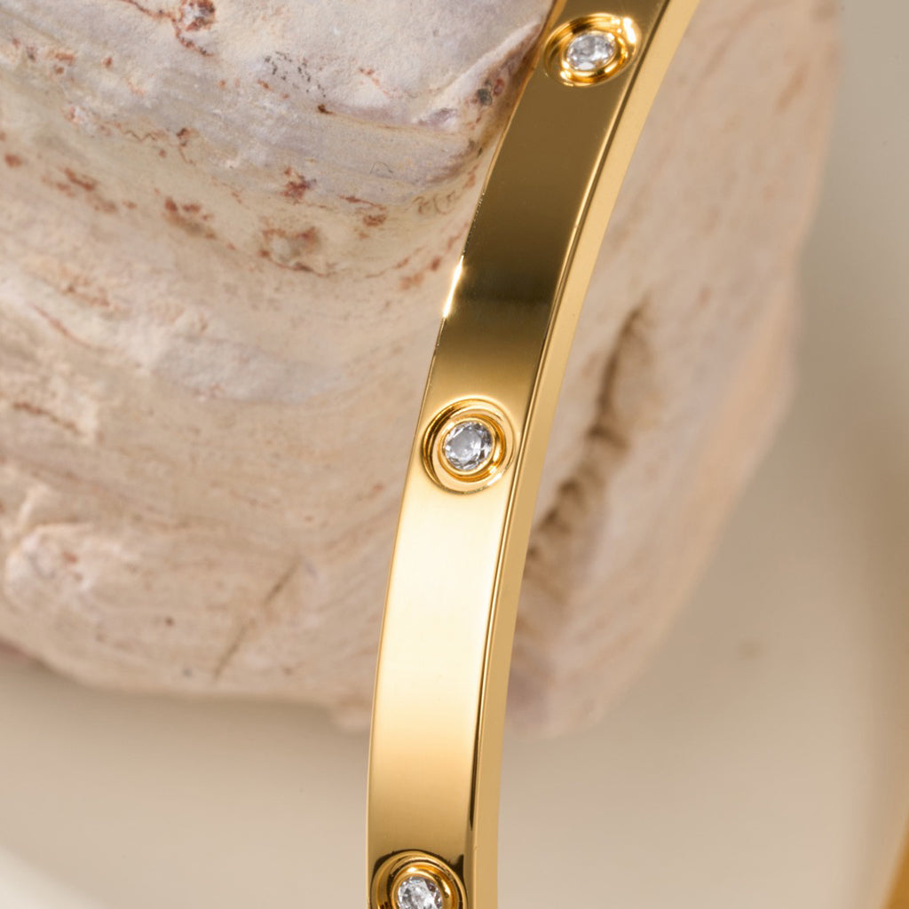 [⭐Corinne]LOVE BRACELET 3.65MM 10 DIAMONDS