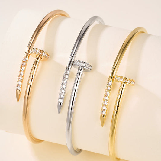 [⭐Corinne]JUSTE BRACELET 2.5MM DIAMONDS
