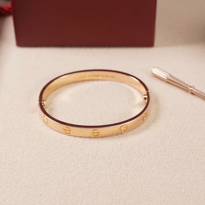 [⭐Corinne]LOVE BRACELET 6.1MM NO DIAMONDS