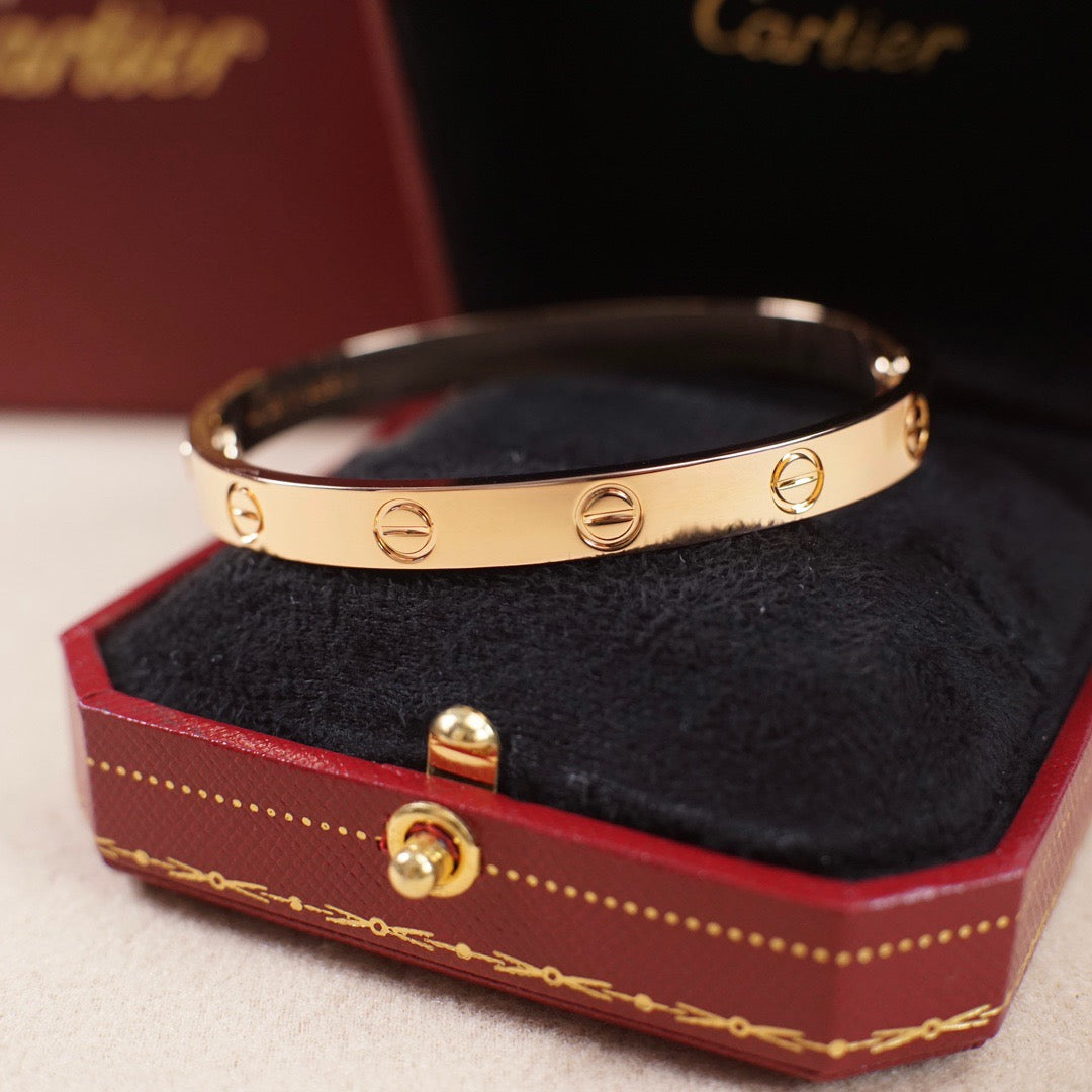 [⭐Corinne]LOVE BRACELET 6.1MM NO DIAMONDS