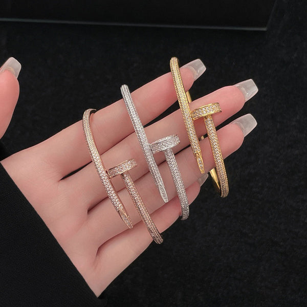[⭐Corinne]JUSTE BRACELET 3.5MM ALL DIAMONDS