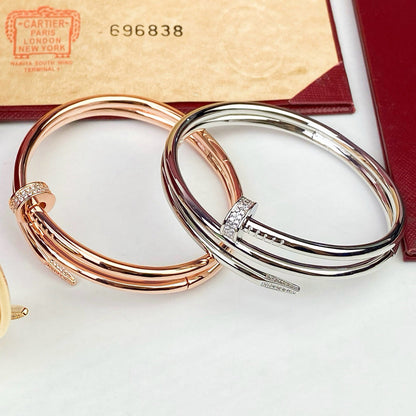 [⭐Corinne]JUSTE BRACELET 3.5MM DOUBLE ROW DIAMOND