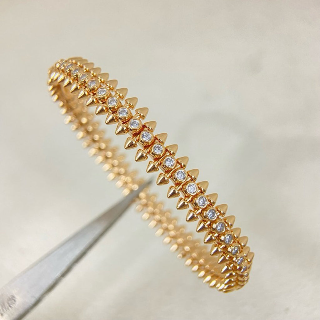 [⭐Corinne]CLASH  BRACELET 8MM DIAMONDS