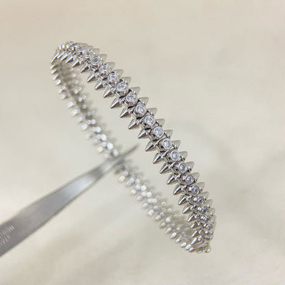 [⭐Corinne]CLASH  BRACELET 8MM DIAMONDS
