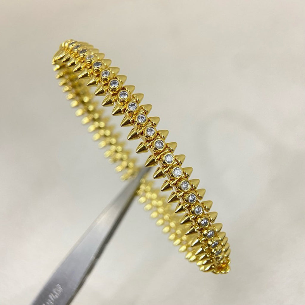 [⭐Corinne]CLASH  BRACELET 8MM DIAMONDS