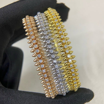 [⭐Corinne]CLASH  BRACELET 8MM DIAMONDS