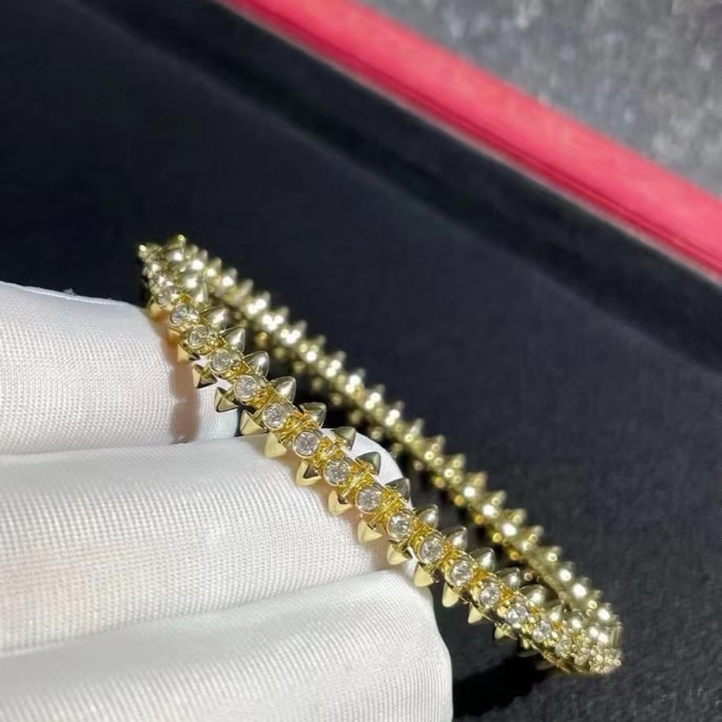 [⭐Corinne]CLASH  BRACELET 8MM DIAMONDS