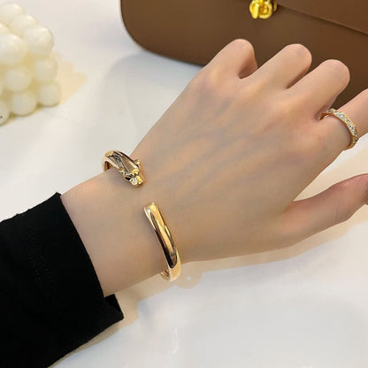[⭐Corinne]PANTHERE OPEN BRACELET
