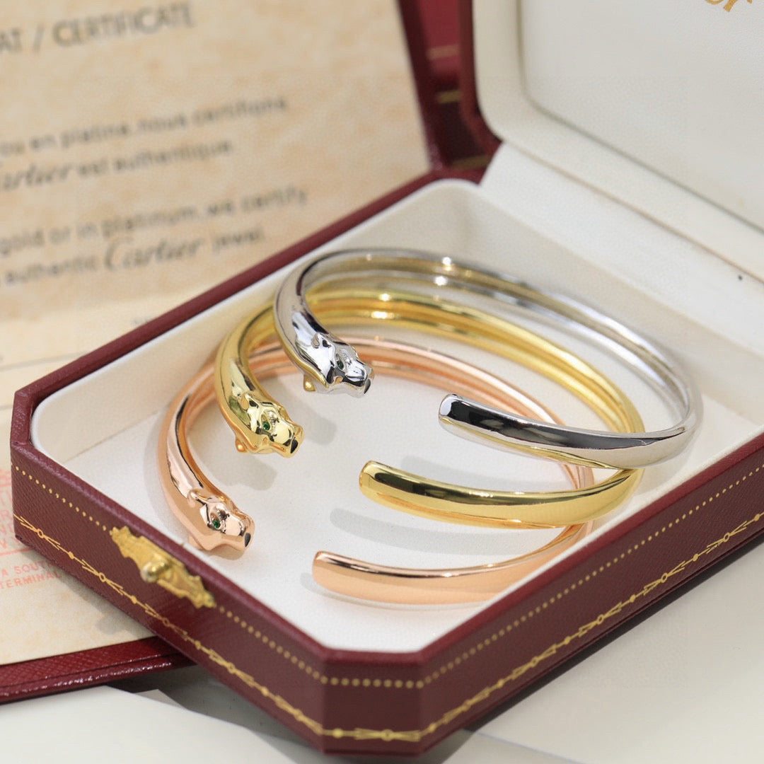 [⭐Corinne]PANTHERE OPEN BRACELET
