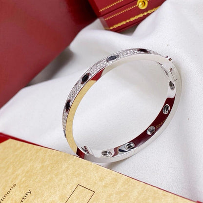 [⭐Corinne]LOVE BRACELET 6.1MM DIAMOND-PAVED CERAMIC