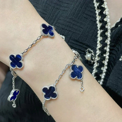 [⭐Corinne]CLOVER 5 MOTIF PIETERSITE BRACELET COLLECTION