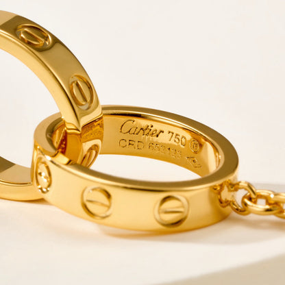 [⭐Corinne]LOVE BRACELET DOUBLE RING