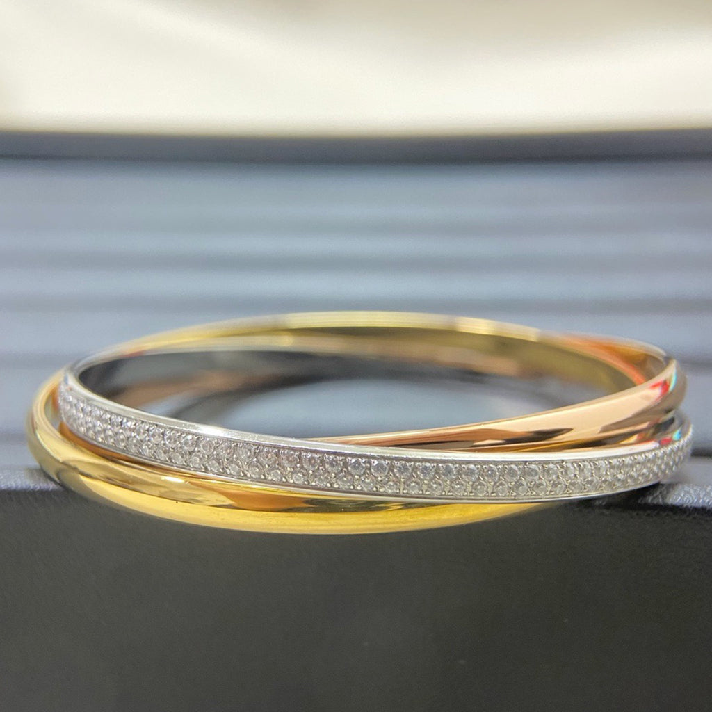 [⭐Corinne]TRINITY 2.8MM SMALL BRACELET