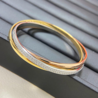 [⭐Corinne]TRINITY 2.8MM SMALL BRACELET