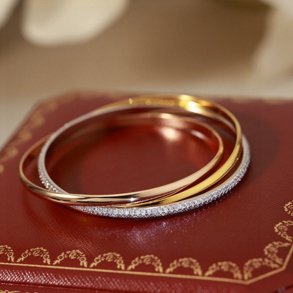 [⭐Corinne]TRINITY 2.8MM SMALL BRACELET