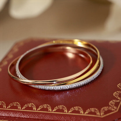 [⭐Corinne]TRINITY 2.8MM SMALL BRACELET