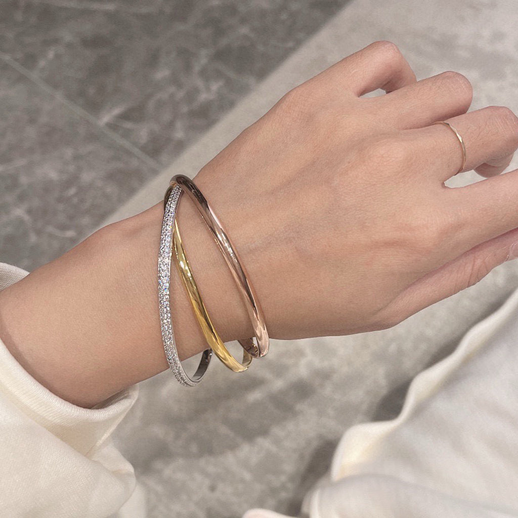 [⭐Corinne]TRINITY 2.8MM SMALL BRACELET