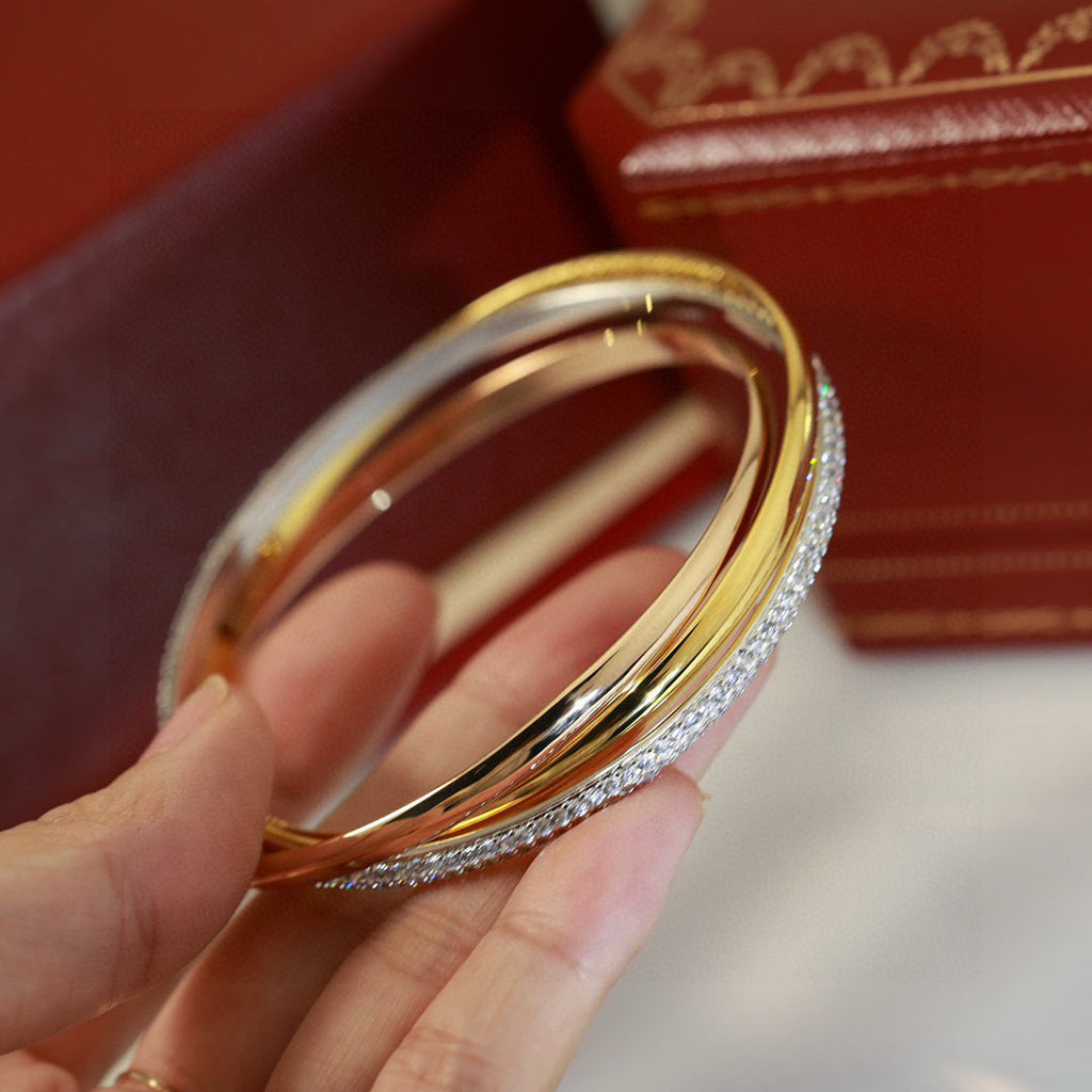 [⭐Corinne]TRINITY 2.8MM SMALL BRACELET