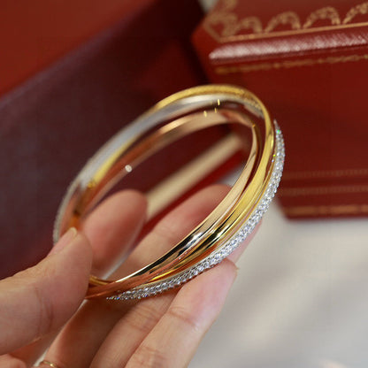 [⭐Corinne]TRINITY 2.8MM SMALL BRACELET