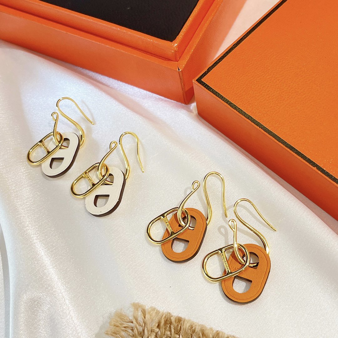 [⭐Corinne]HM O'MAILLON GOLD EARRINGS