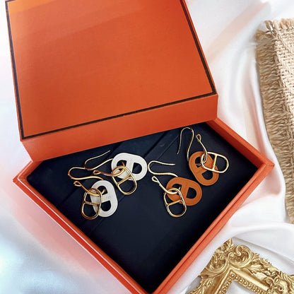 [⭐Corinne]HM O'MAILLON GOLD EARRINGS