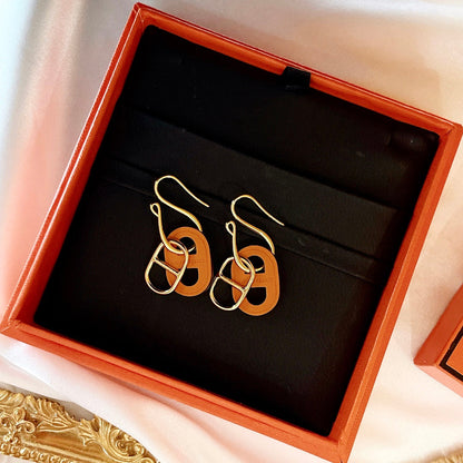 [⭐Corinne]HM O'MAILLON GOLD EARRINGS