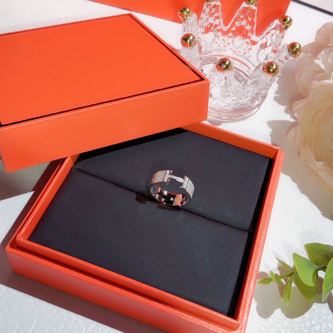 [⭐Corinne]H RING FULL DIAMOND