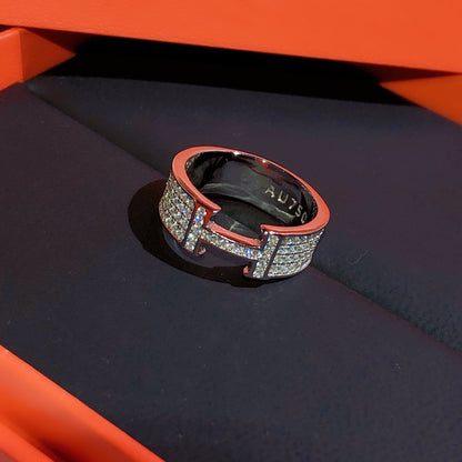 [⭐Corinne]H RING FULL DIAMOND