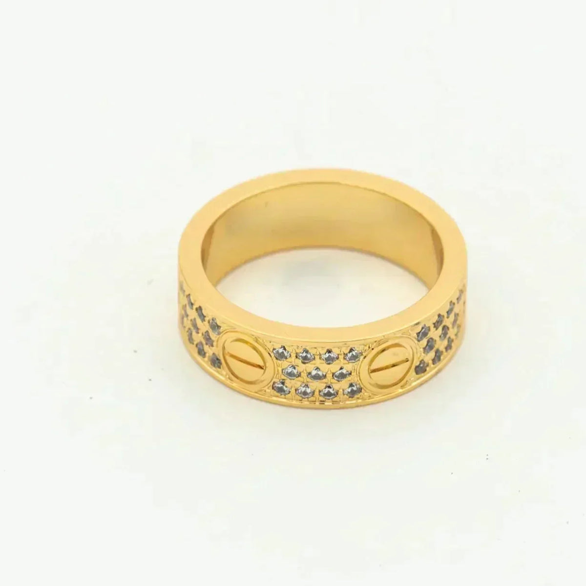 [⭐Corinne]LOVE RING 5.5MM DIAMONDS PAVED