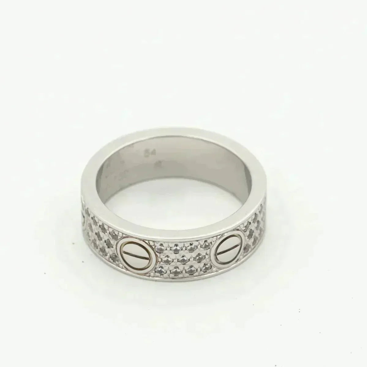 [⭐Corinne]LOVE RING 5.5MM DIAMONDS PAVED