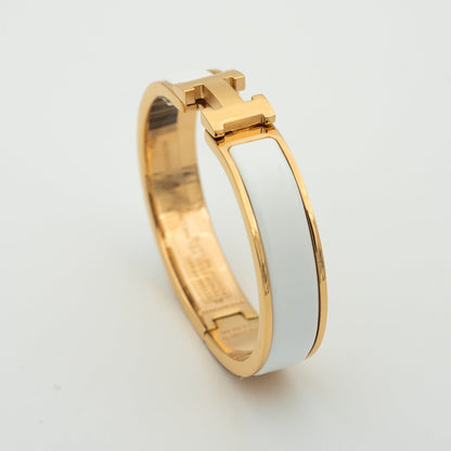 [⭐Corinne]H WHITE BRACELET