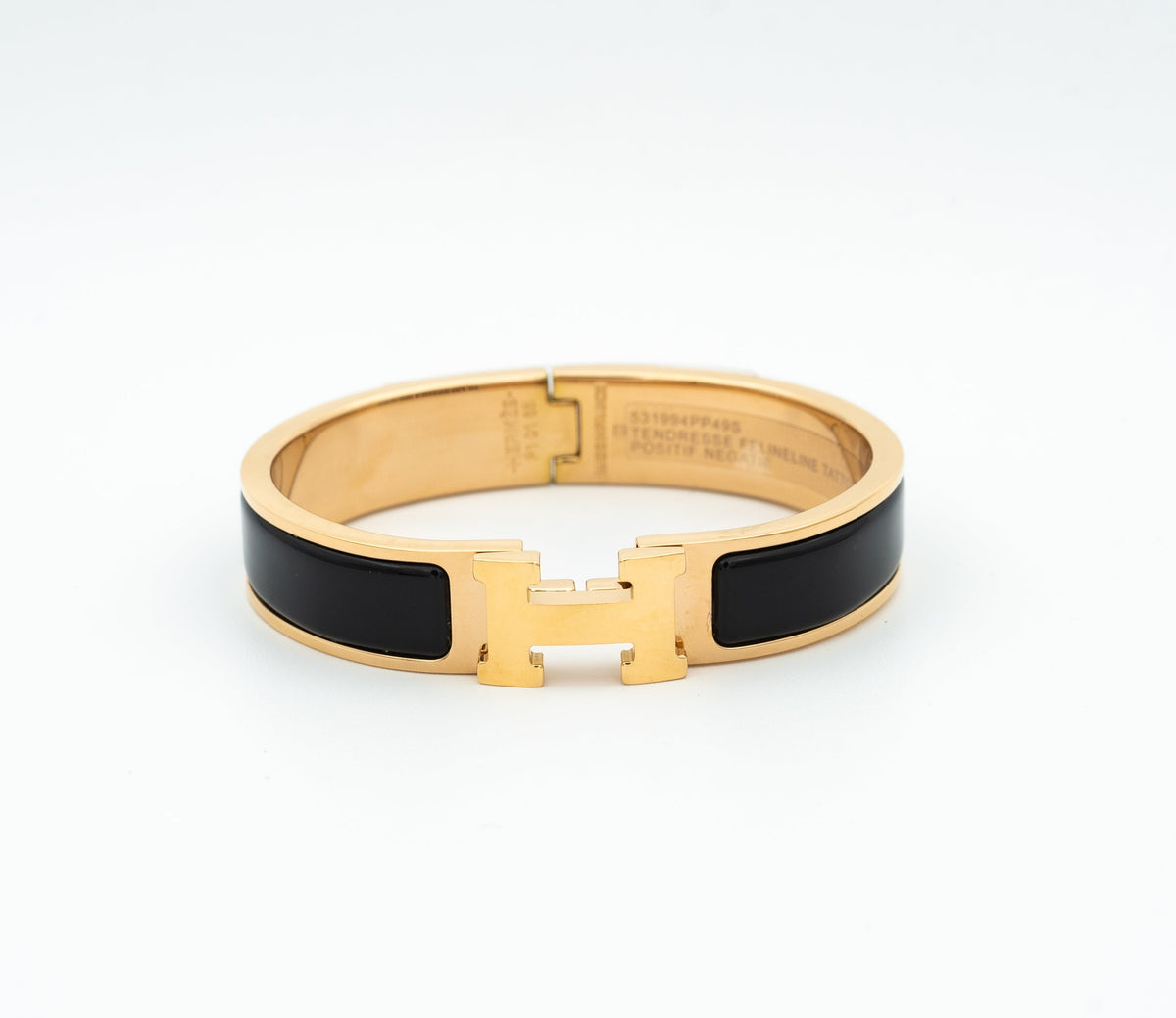 [⭐Corinne]H BLACK BRACELET