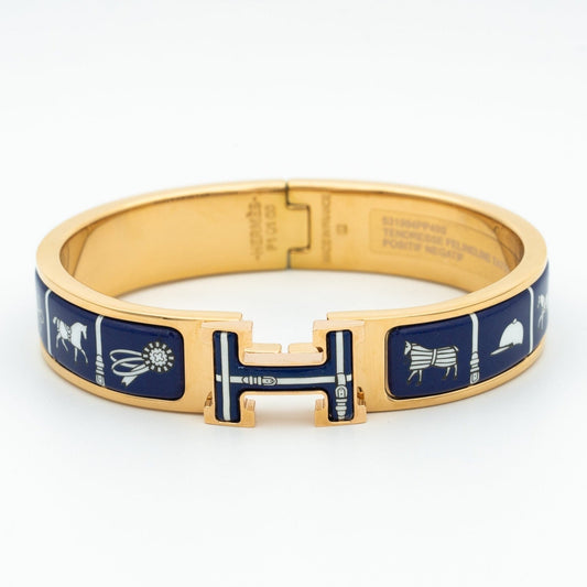 [⭐Corinne]H BRACELET BLUE CERAMIC