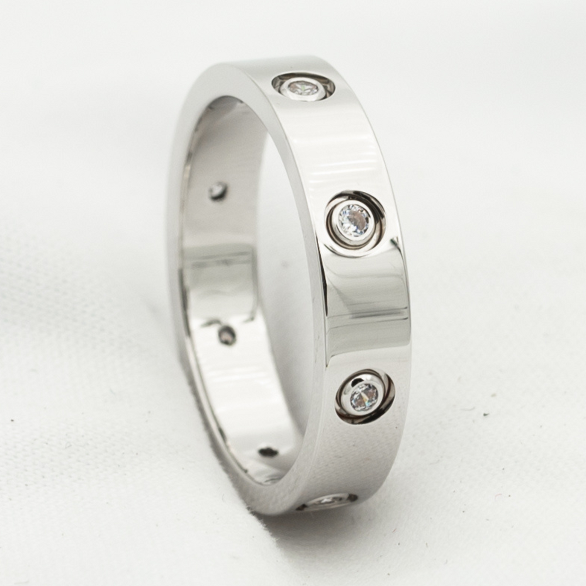 [⭐Corinne]LOVE RING 3.6MM 8 DIAMONDS