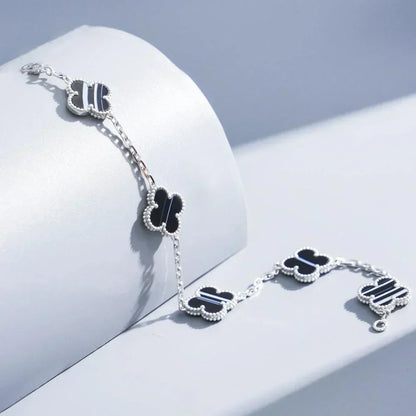 [⭐Corinne] CLOVER 5 MOTIF PULSAR STONE BRACELET COLLECTION