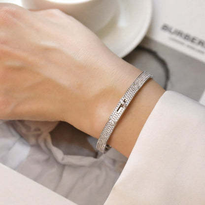 [⭐Corinne]KELLY BRACELET DIAMOND PAVED