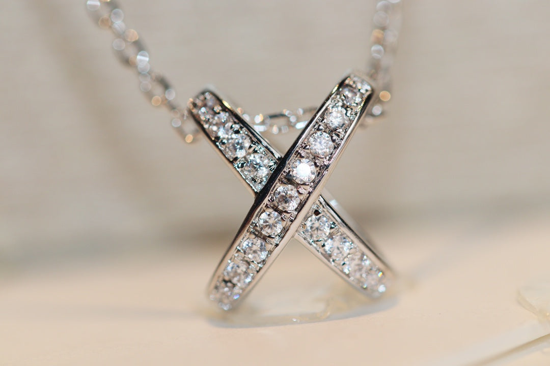 [⭐Corinne]JEUX DE DIAMOND NECKLACE