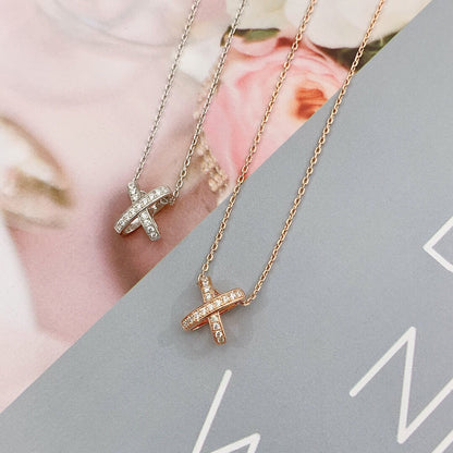 [⭐Corinne]JEUX DE DIAMOND NECKLACE