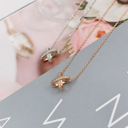 [⭐Corinne]JEUX DE DIAMOND NECKLACE