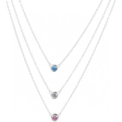 [Corinne]ELSA PERETTI SERIES SINGLE DIAMOND SIMPLE NECKLACE