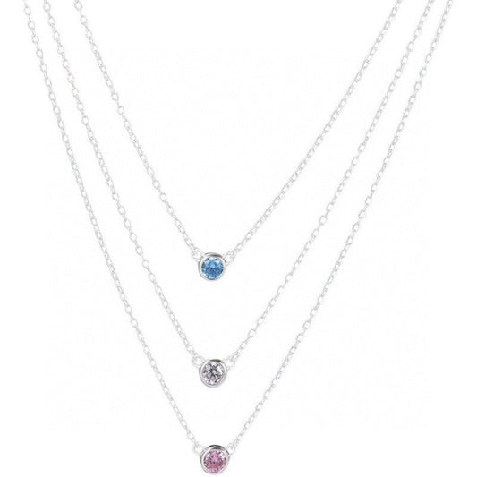 [Corinne]ELSA PERETTI SERIES SINGLE DIAMOND SIMPLE NECKLACE