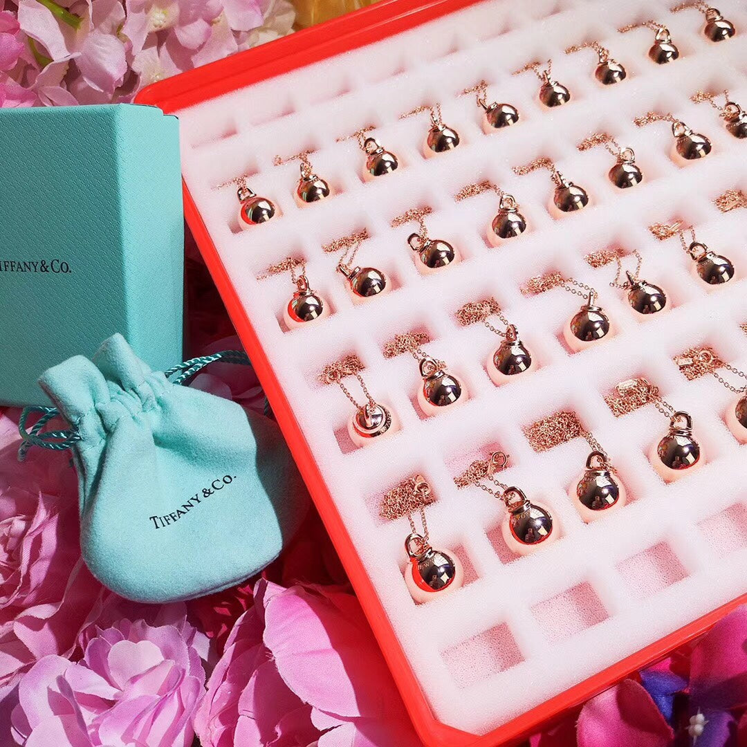 [Corinne]HARDWEAR PENDENTIF BALL ROSE NECKLACE