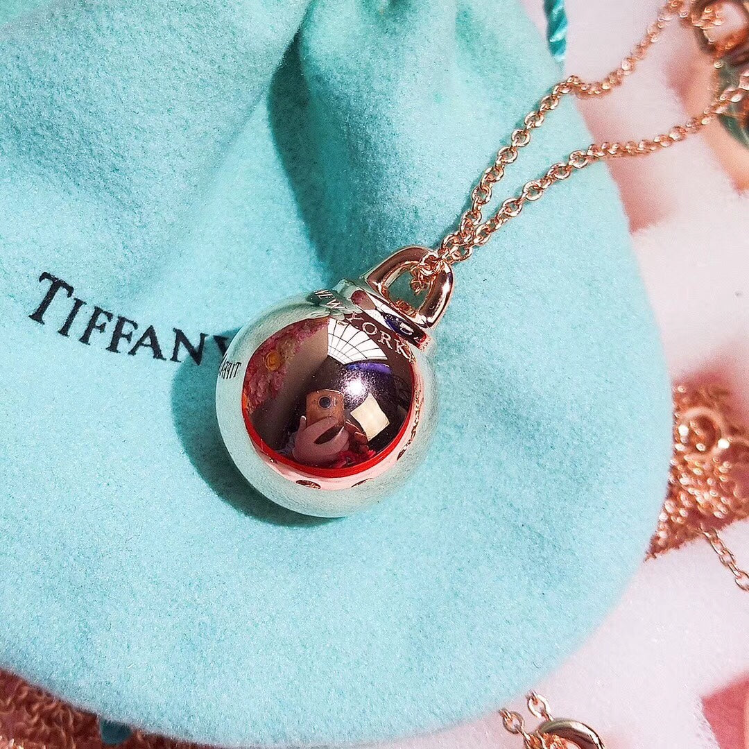[Corinne]HARDWEAR PENDENTIF BALL ROSE NECKLACE