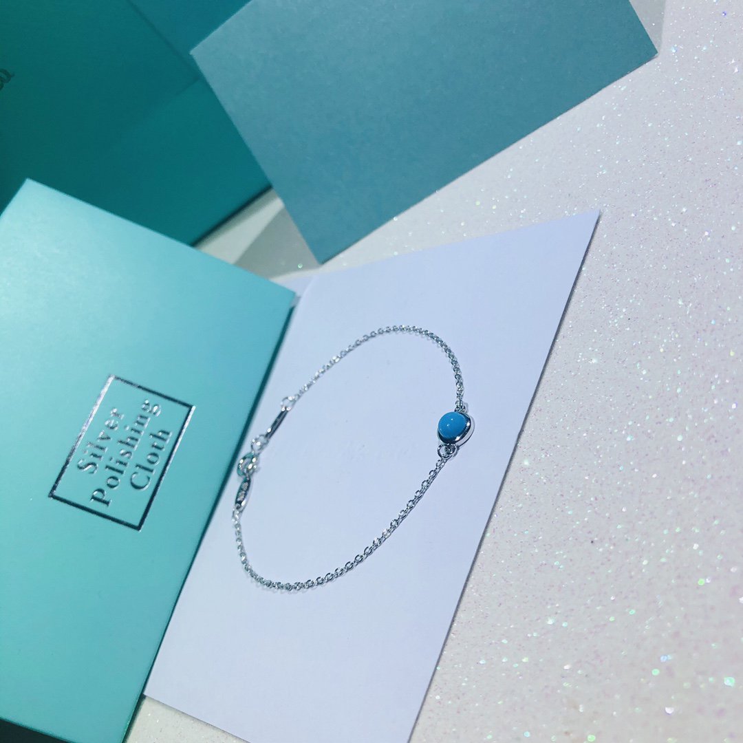 [Corinne]YARD TURQUOISE NECKLACE SILVER